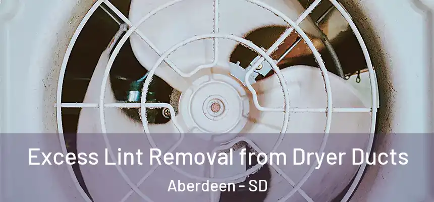 Excess Lint Removal from Dryer Ducts Aberdeen - SD